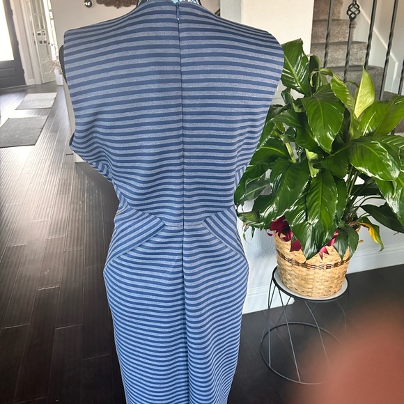 Blue Striped Dress - Picture 2 of 2